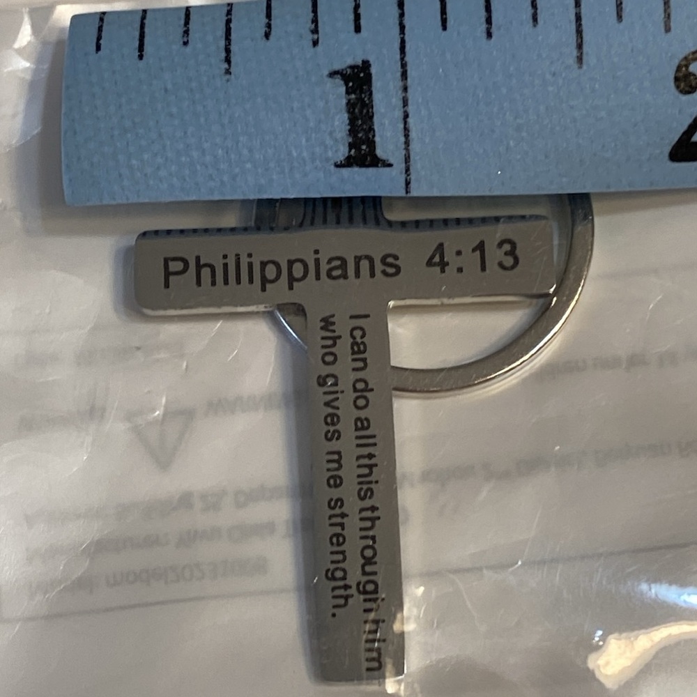 Bible Verse Keychain NIP - Picture 6 of 9